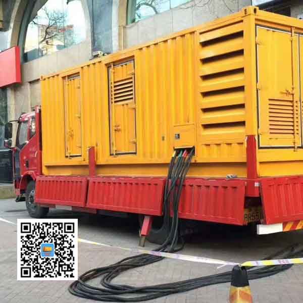 崇明静音发电机出租